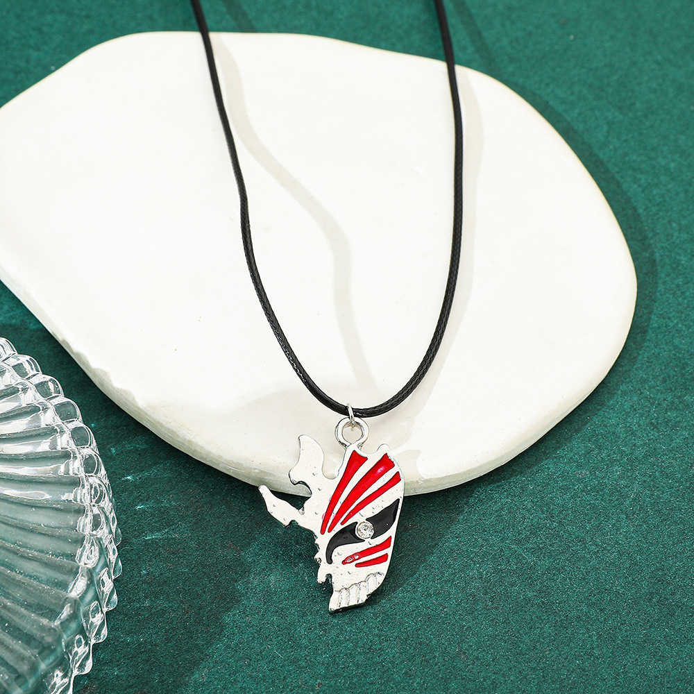 Anime Pendant Necklace - 애니메이션 이치고 쿠로사키 할로우 마스크 불