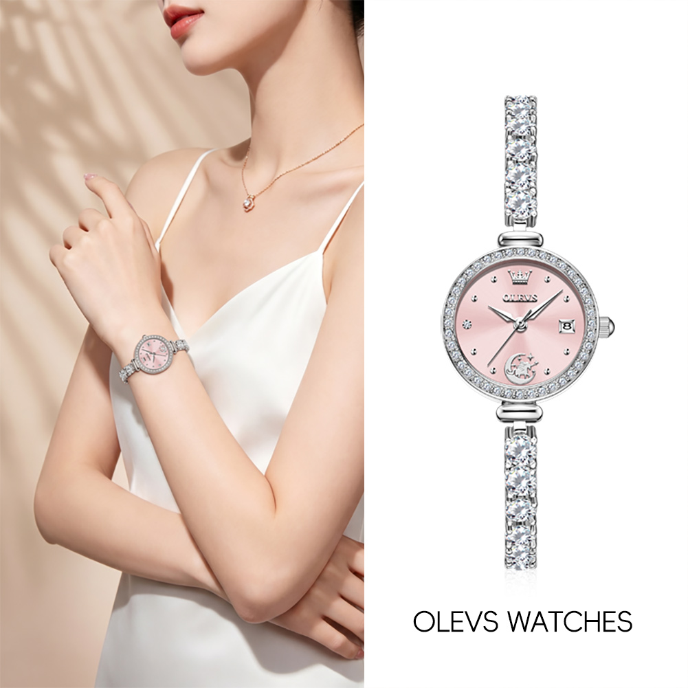 Watch Accessories - OLEVS 2998 브랜드 정품 여성용 시계