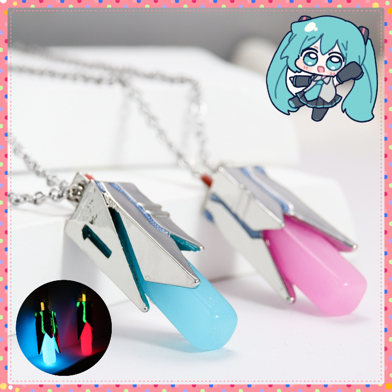 Anime Pendant Necklace - 미쿠 애니메이션 주변기기 목걸이 만화 형광