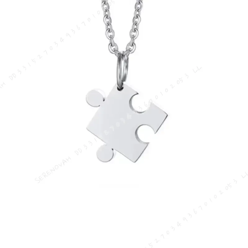2개 세트 심플 퍼즐 하트 매칭 펜던트 커플 목걸이 ( - Magnetic Couple Matching Necklaces 리뷰 및 가격