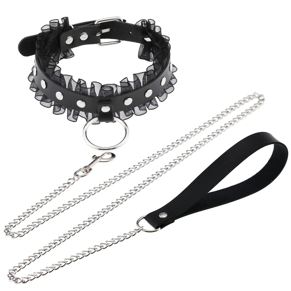 섹시한 레이스 스파이크 초커 펑크 칼라 여성 남성 리벳 - Goth Punk Spike Choker 리뷰 및 가격