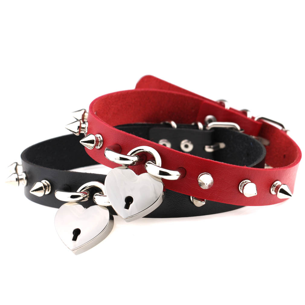 여성을 위한 펑크 스파이크 초커 목걸이 고딕 칼라 유행 - Goth Punk Spike Choker 리뷰 및 가격