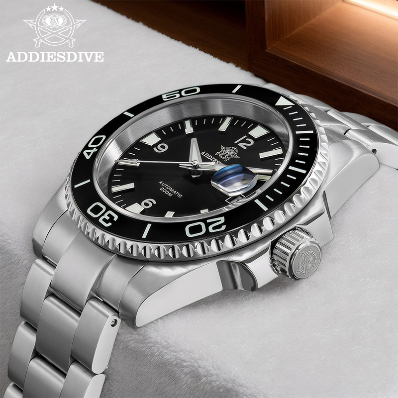 ADDIESDIVE 새로운 다이빙 선물 시계 남자 82 - Watch Accessories 리뷰 및 가격