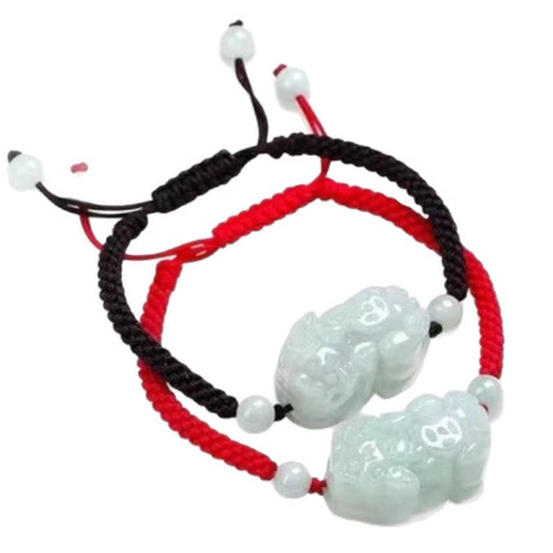 남녀공용 천연 비취 A급 픽시우 팔찌, 고급 주얼리 및 - Bracelets 리뷰 및 가격