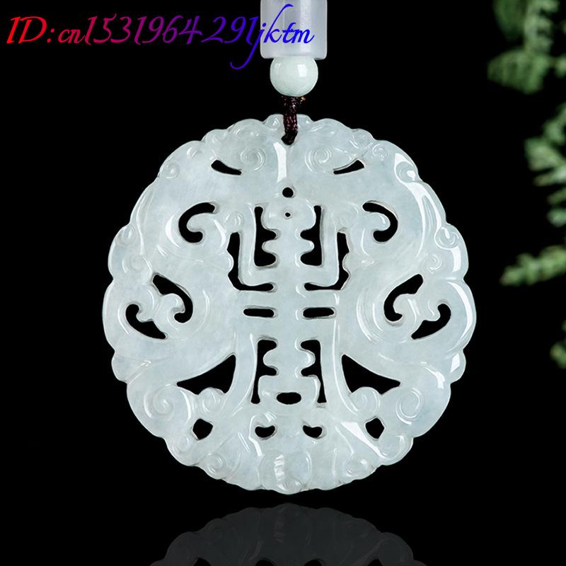 버마산 경옥 드래곤 펜던트 목걸이 여성용 빈티지 선물  - Necklaces 리뷰 및 가격