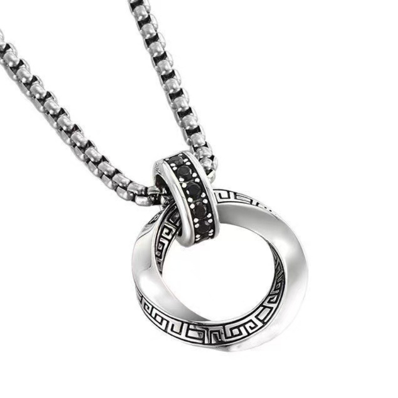 925 스털링 실버 목걸이 펜던트 힙합 빈티지 남성 여 - 925 Sterling Silver Chain Necklace Men 리뷰 및 가격