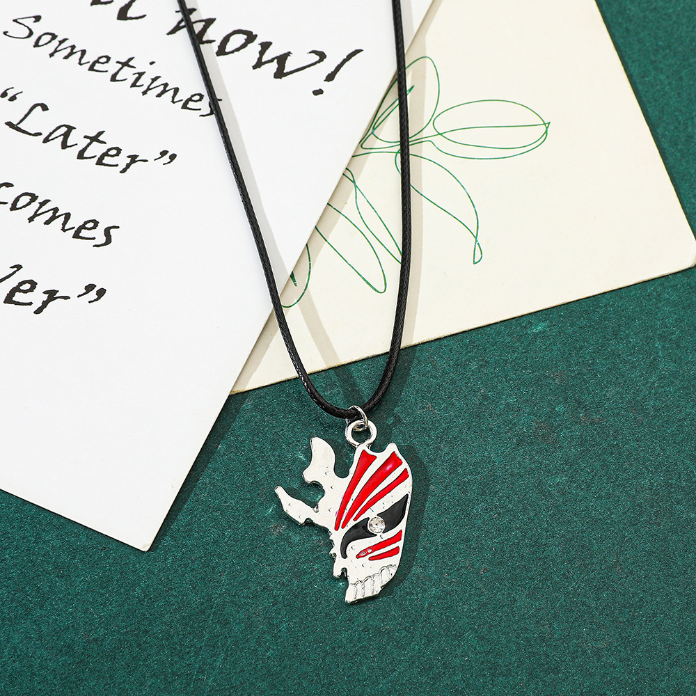 애니메이션 이치고 쿠로사키 할로우 마스크 불 헤드 보이 - Anime Pendant Necklace 리뷰 및 가격
