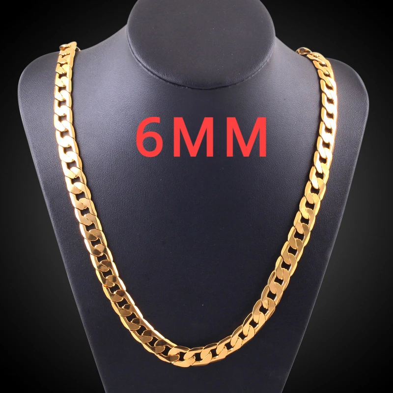 925 스털링 실버 골드 체인 목걸이, 클래식 빈티지  - 925 Sterling Silver Chain Necklace Men 리뷰 및 가격