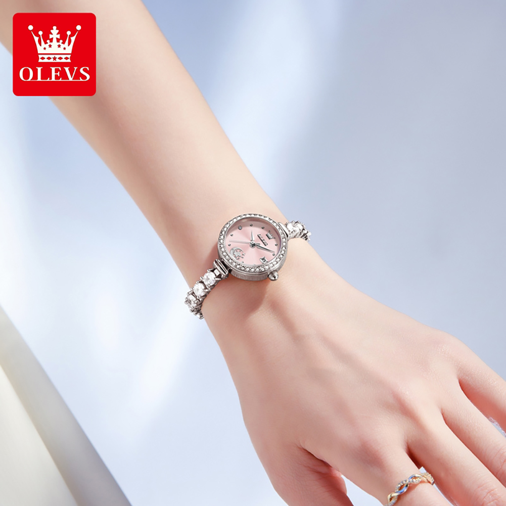 OLEVS 2998 브랜드 정품 여성용 시계 선물 세트 - Watch Accessories 리뷰 및 가격