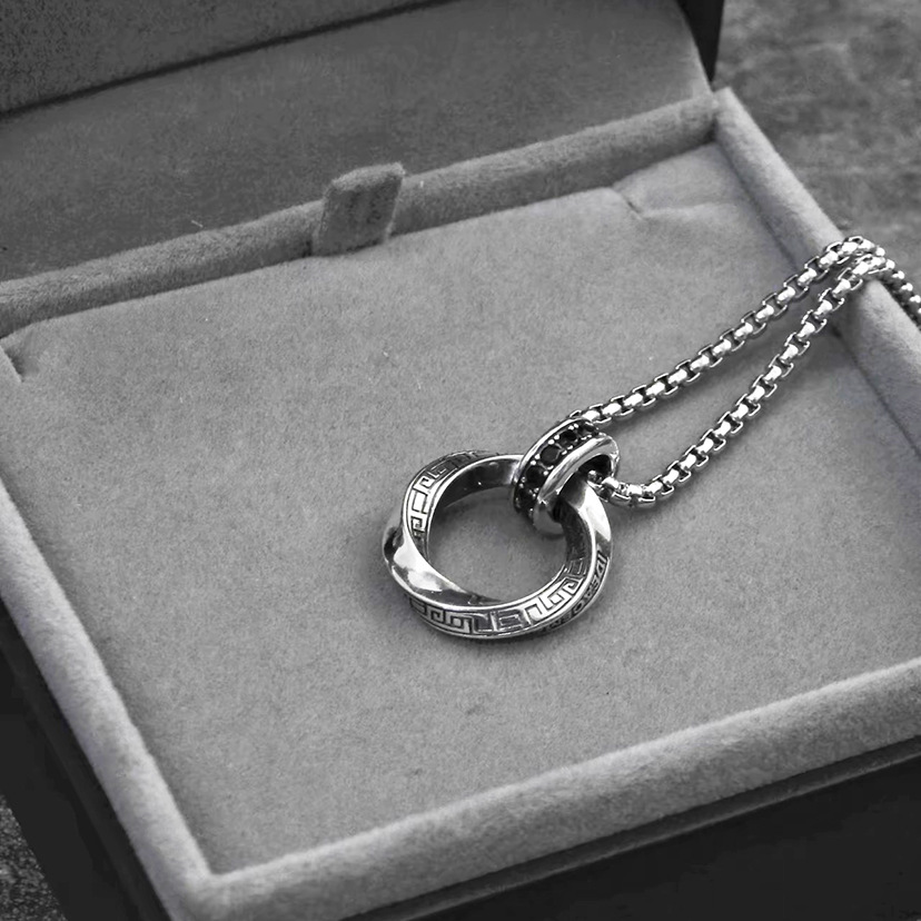 새로운 925 스털링 실버 목걸이 빈티지 체인 남성 여 - 925 Sterling Silver Chain Necklace Men 리뷰 및 가격