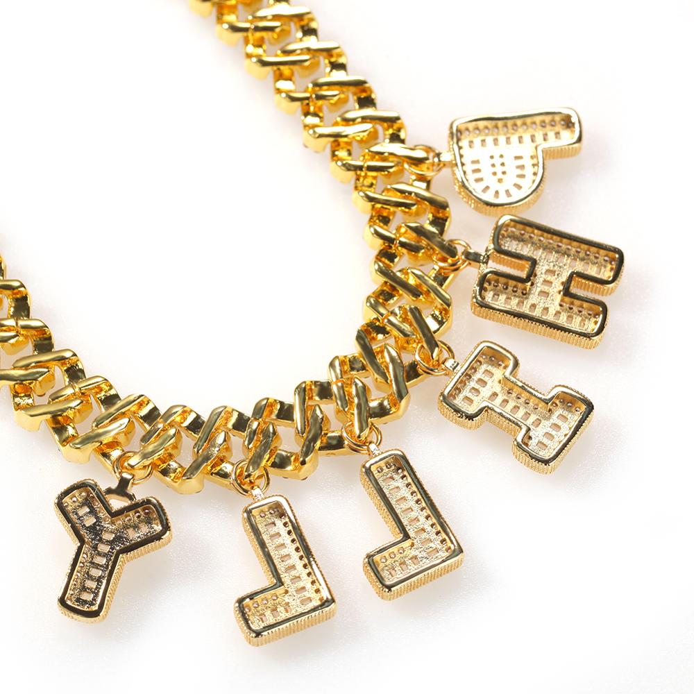 UWIN 남녀공용 DIY 바게테츠 레터 목걸이 및 팔찌 - Cuban Link Chain 12Mm 리뷰 및 가격