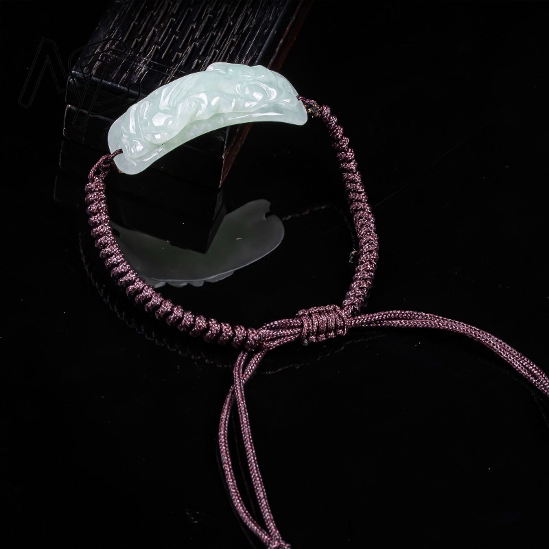 버마산 비취석 픽시우 팔찌 수공예 천연 옥 팔찌 뱅글  - Bracelets 리뷰 및 가격