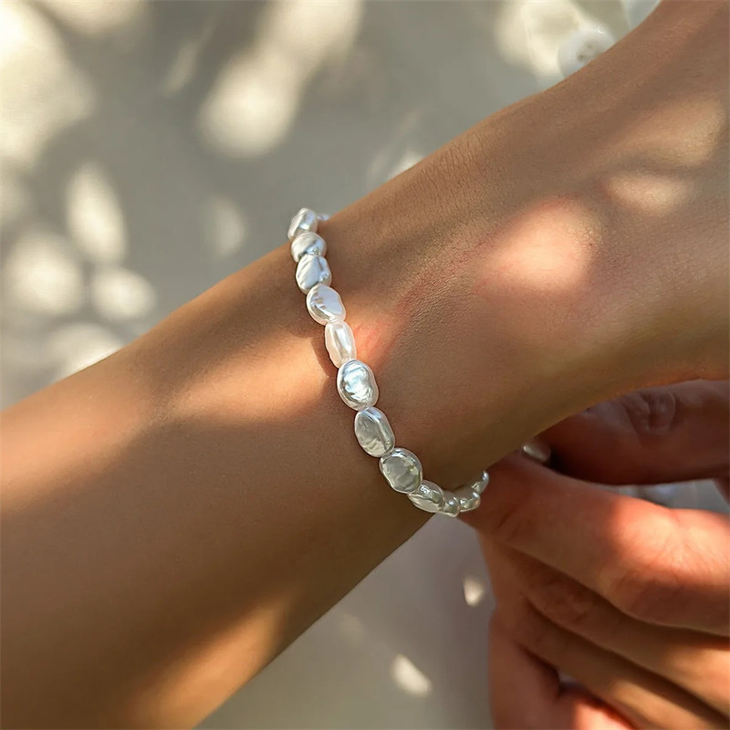 여성을위한 패션 간단한 모조 진주 초커 목걸이 빈티지  - Pearl Choker Necklace Vintage 리뷰 및 가격