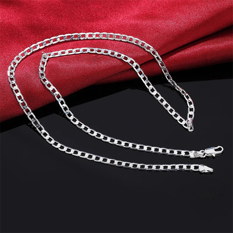 남자 925 스털링 실버 목걸이 2/4/6/8/10/1 - Cuban Link Chain 12Mm 리뷰 및 가격