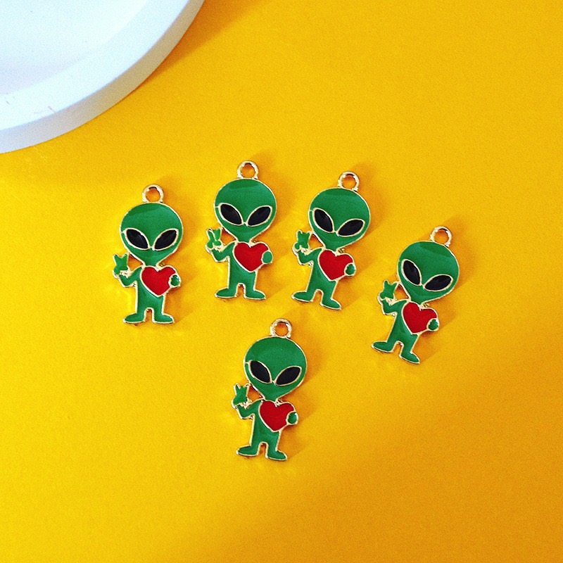10개 심플 외계인 합금 드립 오일 펜던트 쥬얼리, D - Earrings 리뷰 및 가격