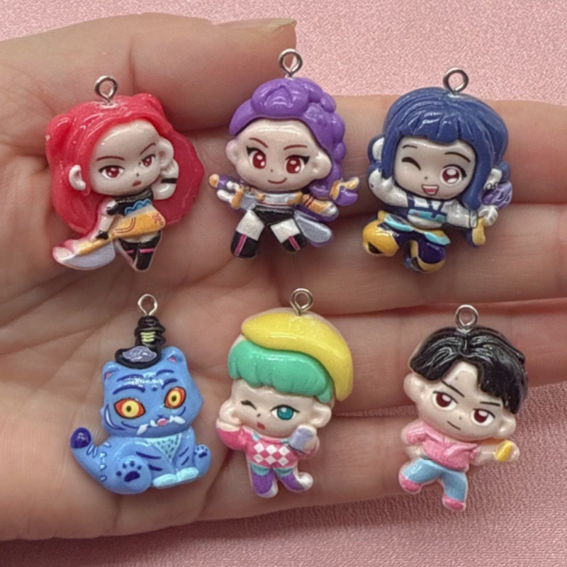 10개 레진 만화 펜던트, DIY 쥬얼리 제작 귀걸이, - Earrings 리뷰 및 가격