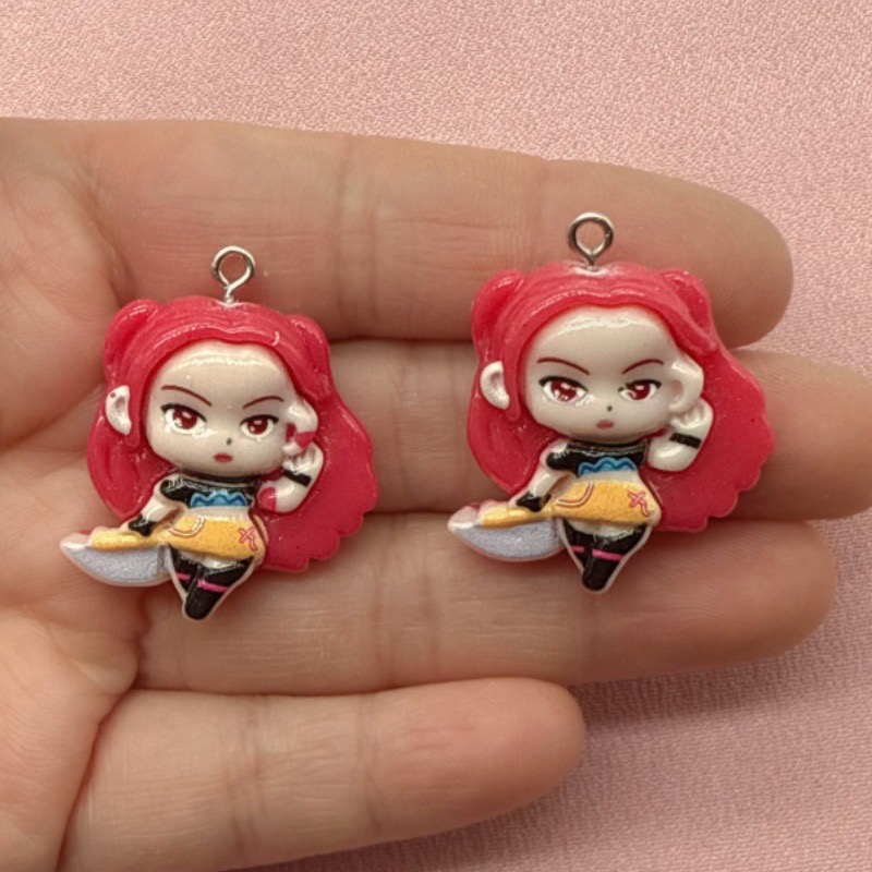 10개 레진 만화 펜던트, DIY 쥬얼리 제작 귀걸이, - Earrings 리뷰 및 가격