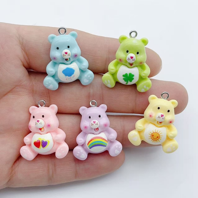 10개 만화 동물 참 펜던트 DIY 제작 귀걸이 목걸이 - Earrings 리뷰 및 가격