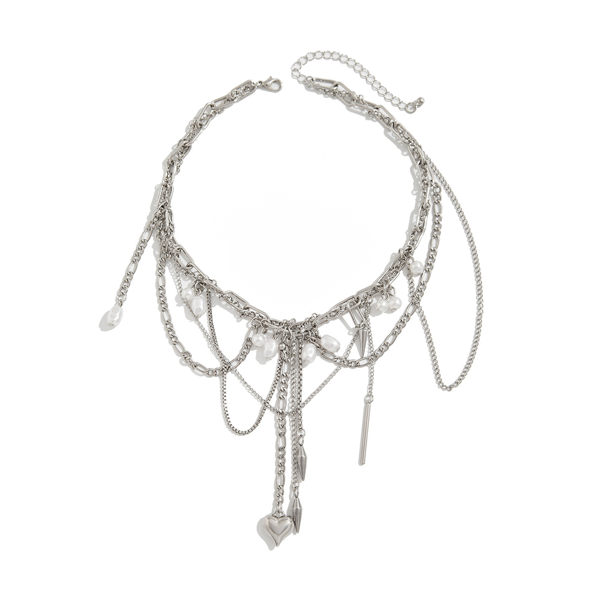 빈티지 불규칙 인조 진주 목걸이 여성 우아한 펑크 고딕 - Pearl Choker Necklace Vintage 리뷰 및 가격