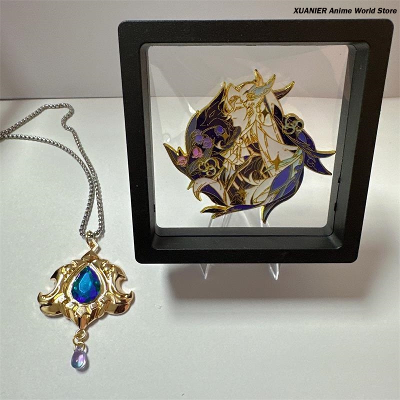 애니메이션 Neuvillette 금속 배지 Genshi - Anime Pendant Necklace 리뷰 및 가격