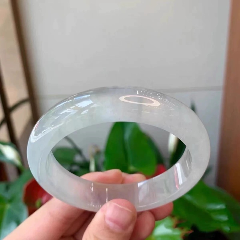 미얀마, 백월광 여성용 팔찌, 투명한 비취색 옥, 고귀 - Bracelets 리뷰 및 가격