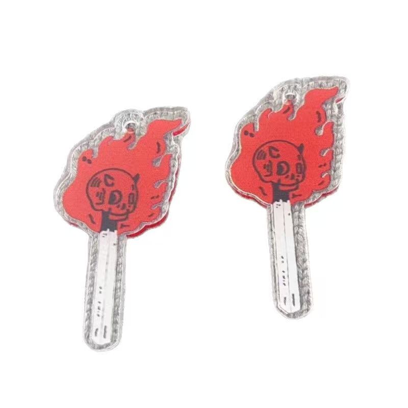 10개 아크릴 해골 펜던트, DIY 쥬얼리 제작 귀걸이 - Earrings 리뷰 및 가격