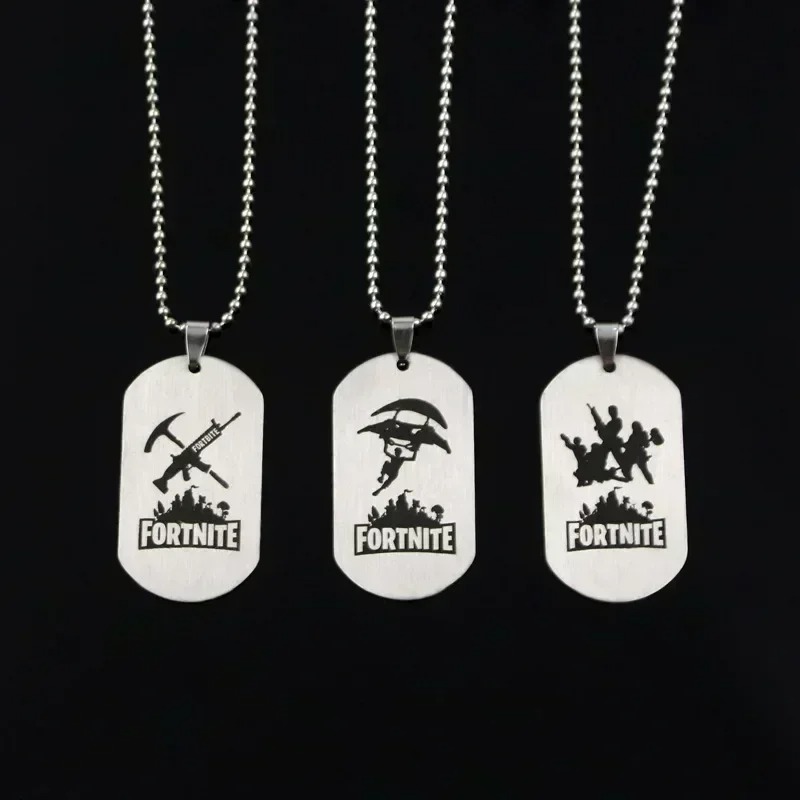 게임 포트나이트 애니메이션 목걸이 스테인리스 스틸 행택 - Anime Pendant Necklace 리뷰 및 가격