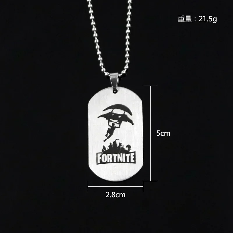 게임 포트나이트 애니메이션 목걸이 스테인리스 스틸 행택 - Anime Pendant Necklace 리뷰 및 가격