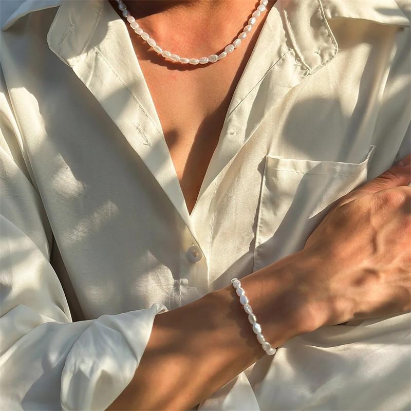 여성을 위한 새로운 패션 심플 모조 진주 초커 목걸이  - Pearl Choker Necklace Vintage 리뷰 및 가격