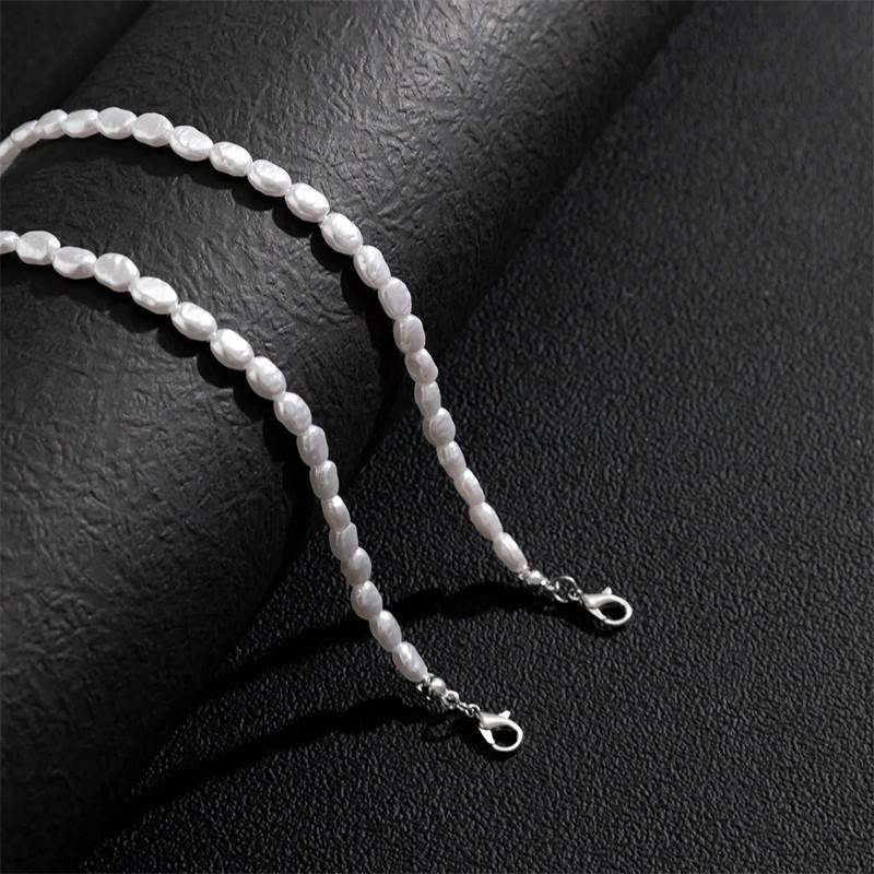 여성을 위한 새로운 패션 심플 모조 진주 초커 목걸이  - Pearl Choker Necklace Vintage 리뷰 및 가격