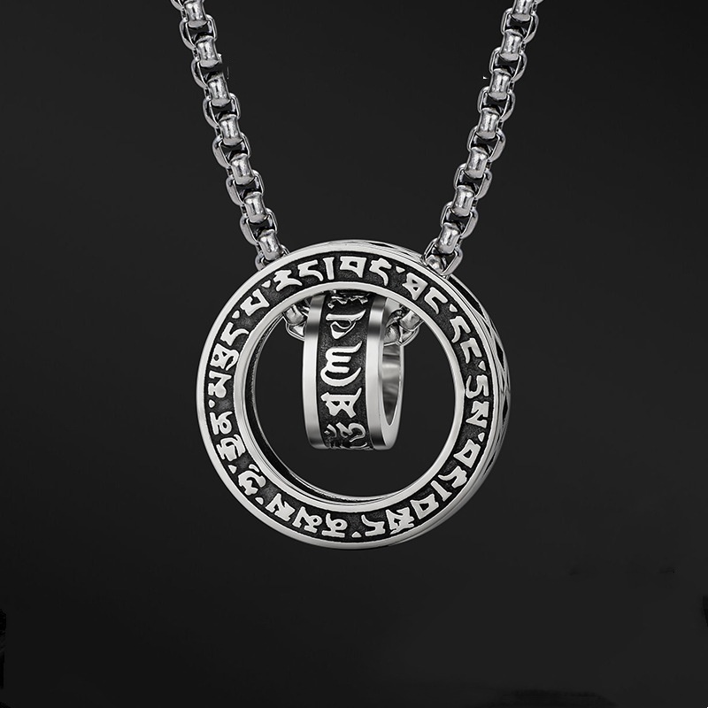 925 스털링 실버 목걸이 펜던트 빈티지 힙합 스타일  - 925 Sterling Silver Chain Necklace Men 리뷰 및 가격