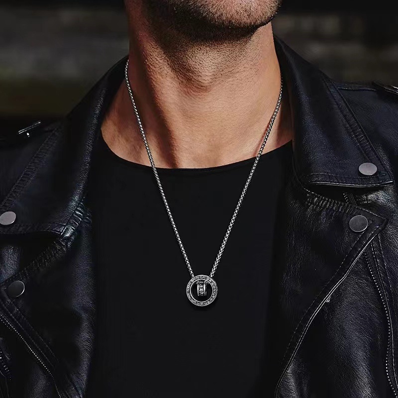 925 스털링 실버 목걸이 펜던트 빈티지 힙합 스타일  - 925 Sterling Silver Chain Necklace Men 리뷰 및 가격