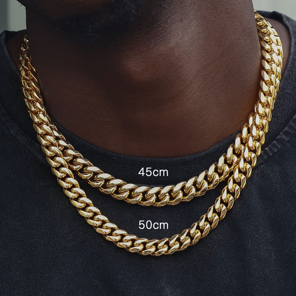 6mm/8mm/10mm/12mm 힙합 높은 광택 골드  - Cuban Link Chain 12Mm 리뷰 및 가격