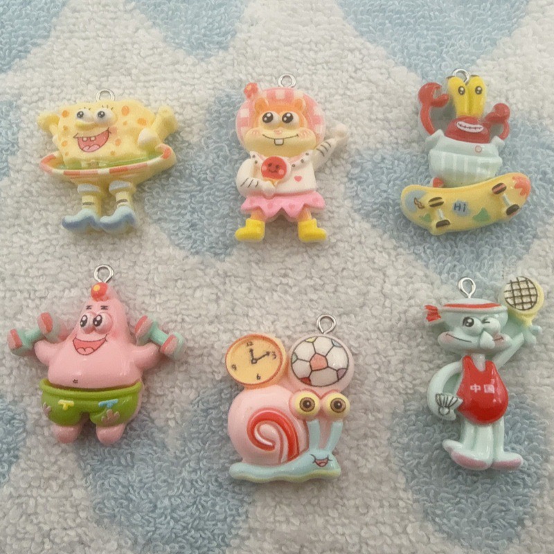 10개 만화 캐릭터 레진 펜던트, DIY 쥬얼리 제작  - Earrings 리뷰 및 가격