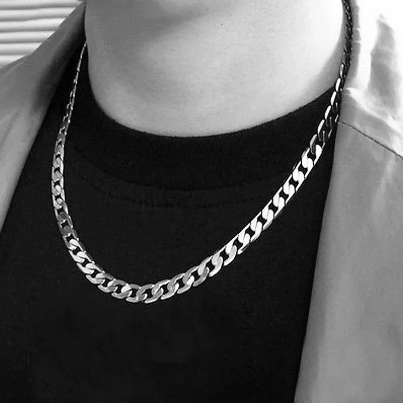 남녀공용 925 스털링 실버 목걸이 16/18/20/2 - Cuban Link Chain 12Mm 리뷰 및 가격
