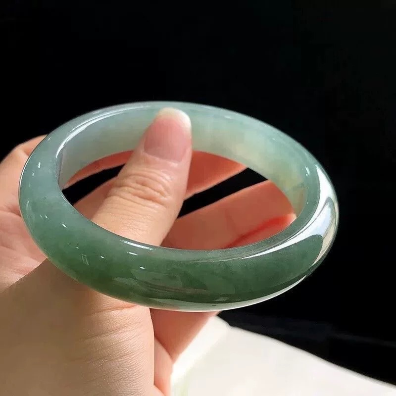 여성용, 꽃무늬가 있는 얼음형, 왁스 같은 오일 그린  - Bracelets 리뷰 및 가격