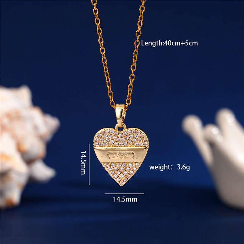 가벼운 럭셔리 로켓 윙 하트 펜던트 목걸이, 스테인레스 - Heart Locket Necklace Photo 리뷰 및 가격