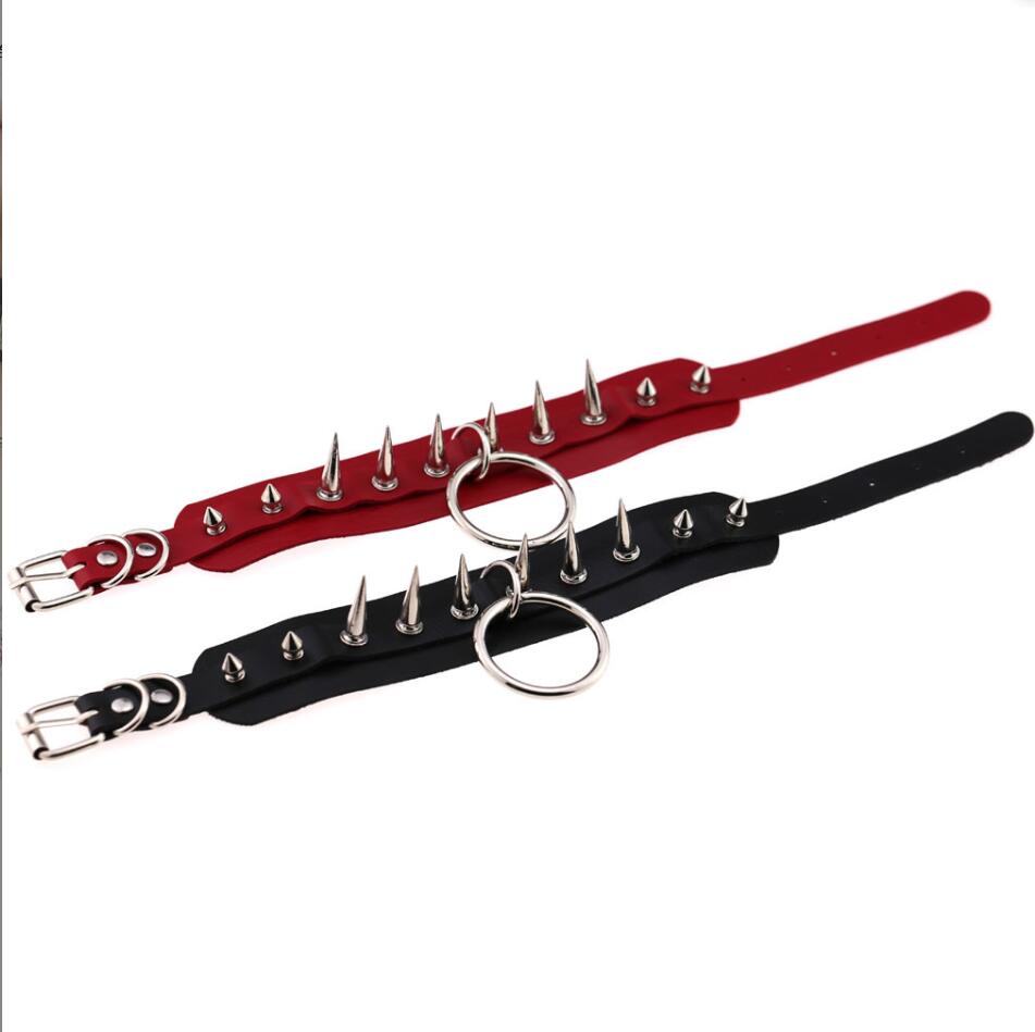 롱 스파이크 초커 펑크 칼라 여성 남성 리벳 스터드 초 - Goth Punk Spike Choker 리뷰 및 가격