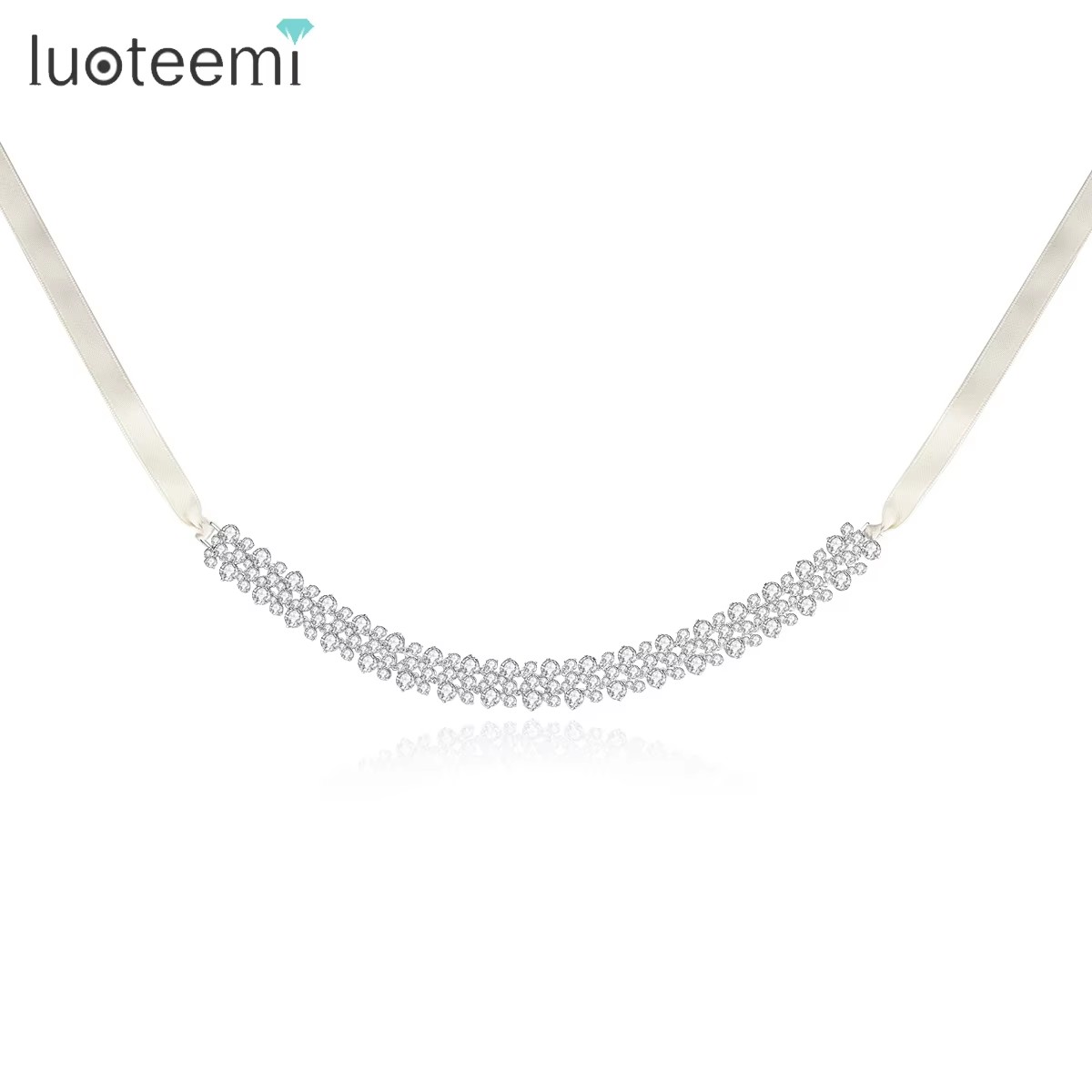 LUOTEEMI 여성을위한 3 레이어 큐빅 지르코니아  - Layered Pendant Necklace Aesthetic 리뷰 및 가격