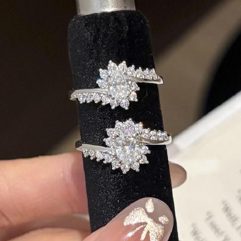 Apaison 럭셔리 0.5ct & 1캐럿 모이사나이트 - Moissanite Engagement Ring 1 Carat 리뷰 및 가격