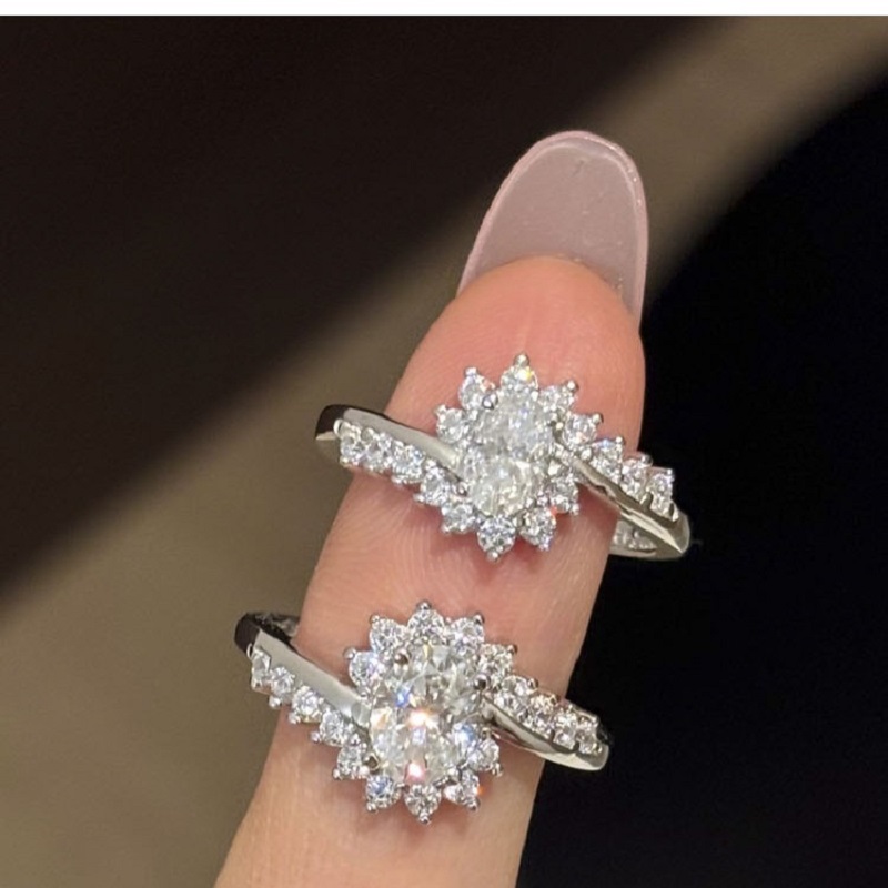 Apaison 럭셔리 0.5ct & 1캐럿 모이사나이트 - Moissanite Engagement Ring 1 Carat 리뷰 및 가격