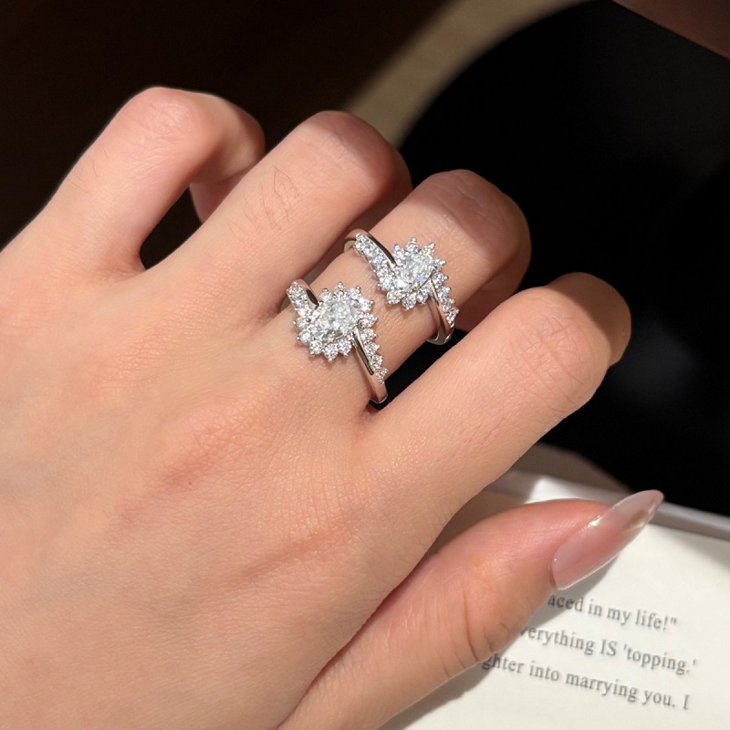 Apaison 럭셔리 0.5ct & 1캐럿 모이사나이트 - Moissanite Engagement Ring 1 Carat 리뷰 및 가격