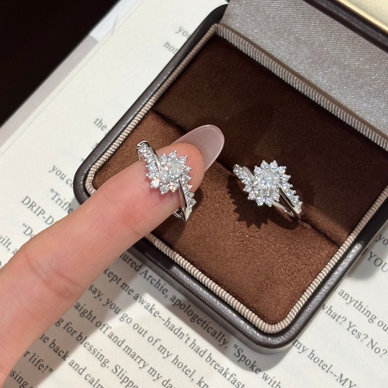 Apaison 럭셔리 0.5ct & 1캐럿 모이사나이트 - Moissanite Engagement Ring 1 Carat 리뷰 및 가격