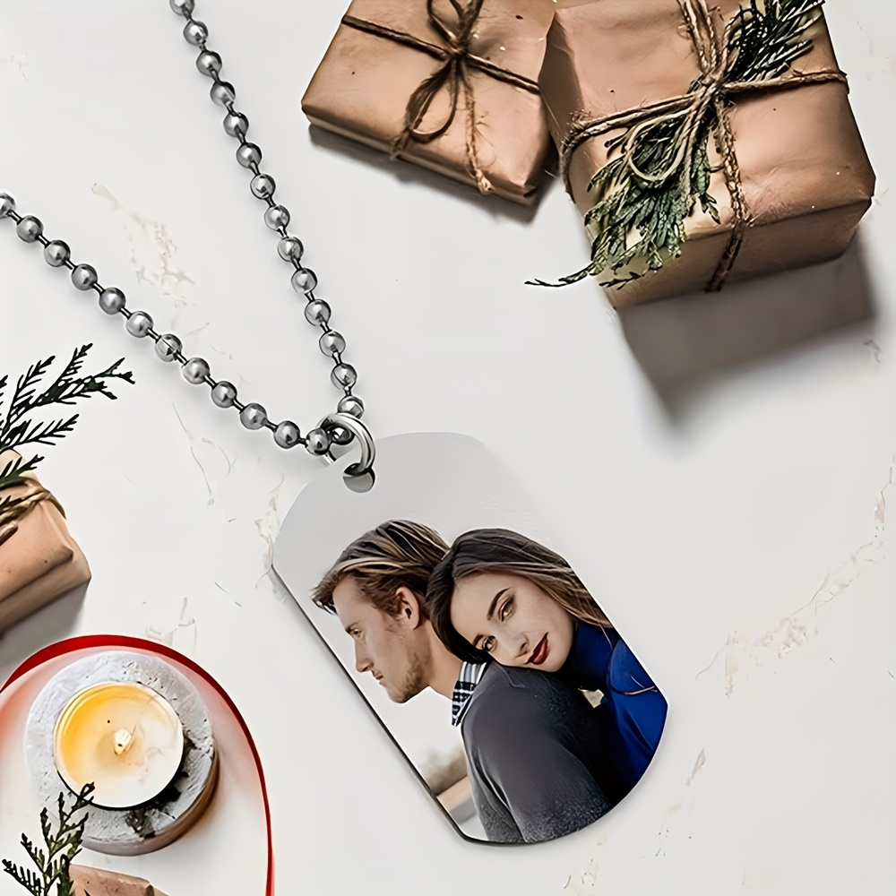 맞춤형 개인화 남성용 펜던트 목걸이, 양면 맞춤형 컬러 - Custom Name Necklace Stainless Steel 리뷰 및 가격